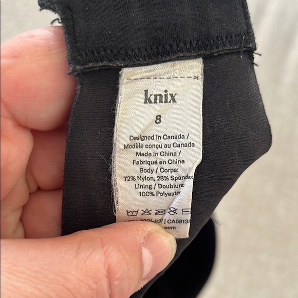 Knix WingWoman Contour Bra - Black / 8 40-42 D DD E - Picture 8 of 11